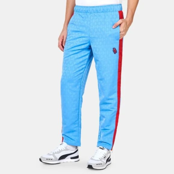 NWT Men's PUMA x DAPPER DAN T7 Track Pants In Regal Blue, Size Small - Picture 1 of 11